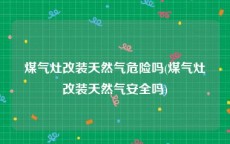 煤气灶改装天然气危险吗(煤气灶改装天然气安全吗)