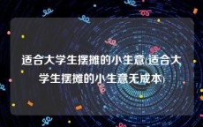 适合大学生摆摊的小生意(适合大学生摆摊的小生意无成本)