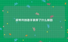 浪琴开创者手表停了什么原因