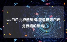 wow白色北极熊缰绳(魔兽世界白色北极熊的缰绳)