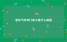 液化气灶风门有火是什么原因