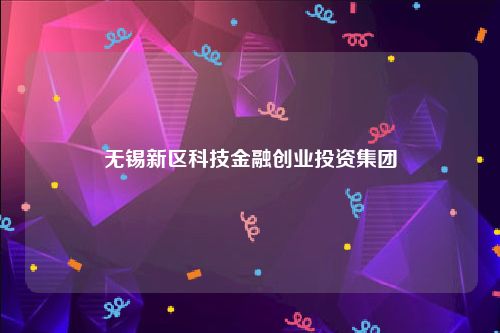 无锡新区科技金融创业投资集团